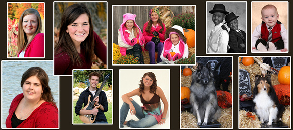 Portraits, Seniors, Kids and Dogs
